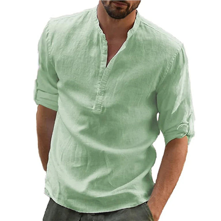 DECLAN™ – MEN'S SHIRT COTTON & LINEN