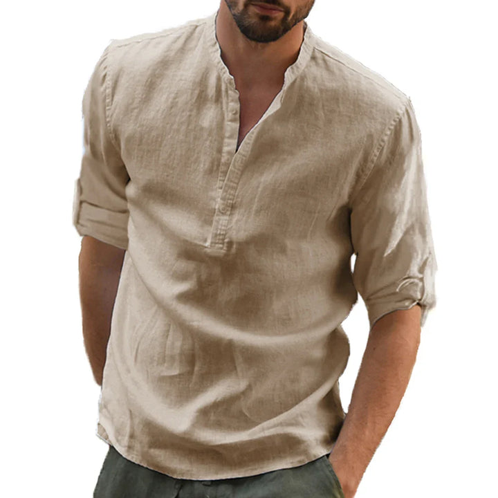 DECLAN™ – MEN'S SHIRT COTTON & LINEN