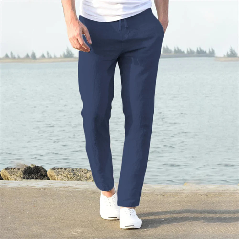 AIRFIT™ – LINEN & COTTON PANTS FOR MEN