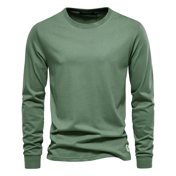 LURO™ – MEN'S LONG-SLEEVE T-SHIRT 100% COTTON
