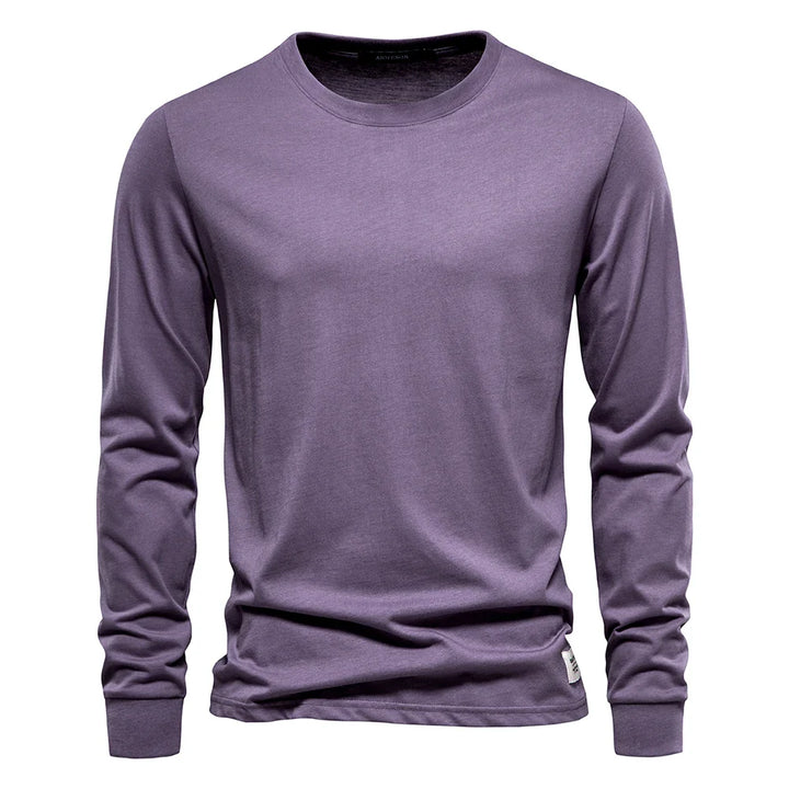 LURO™ – MEN'S LONG-SLEEVE T-SHIRT 100% COTTON