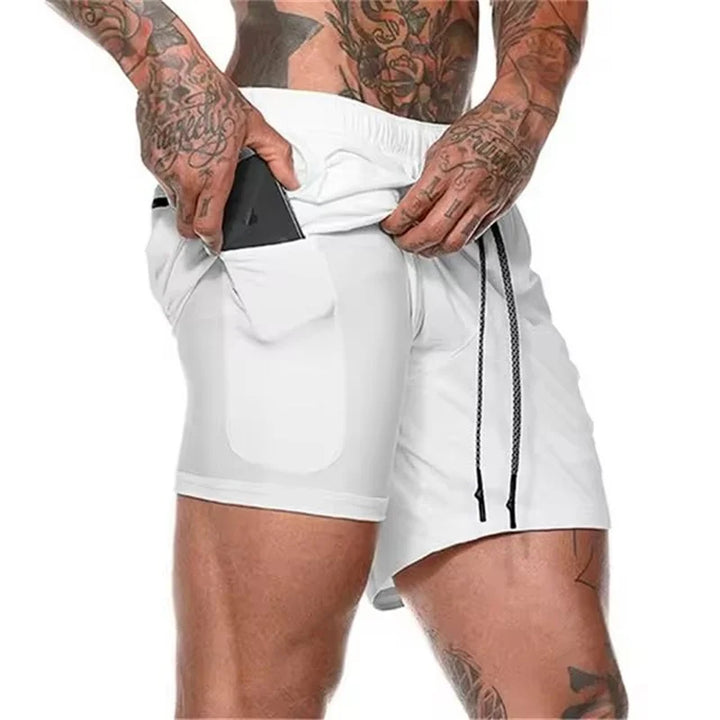 DUALFLEX™ – MEN'S 2-IN-1 SPORTS SHORTS – BREATHABLE & COMFORTABLE