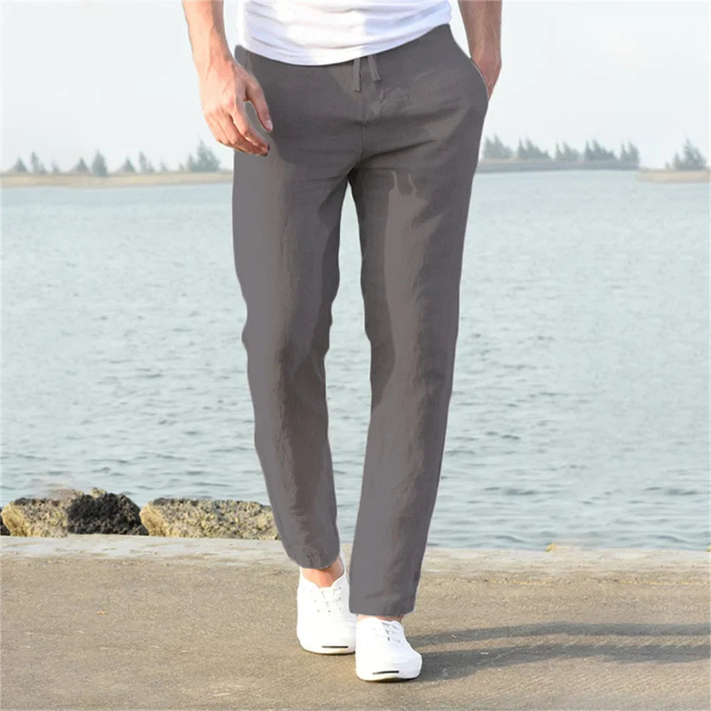 AIRFIT™ – LINEN & COTTON PANTS FOR MEN