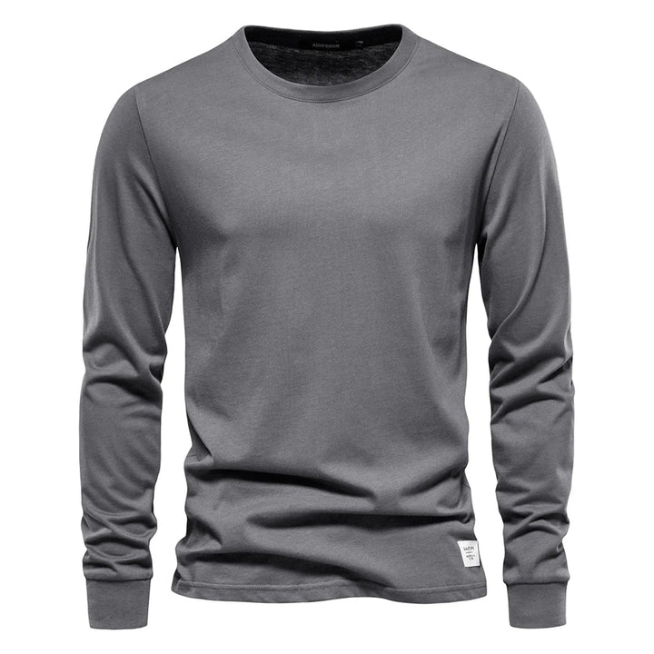 LURO™ – MEN'S LONG-SLEEVE T-SHIRT 100% COTTON