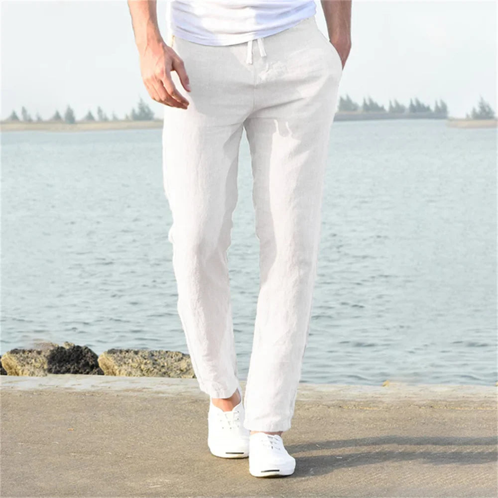 AIRFIT™ – LINEN & COTTON PANTS FOR MEN