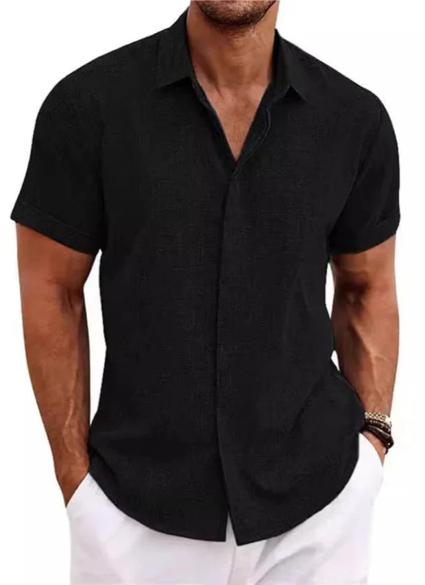 COSMO™ – MEN'S COTTON & LINEN SHIRT