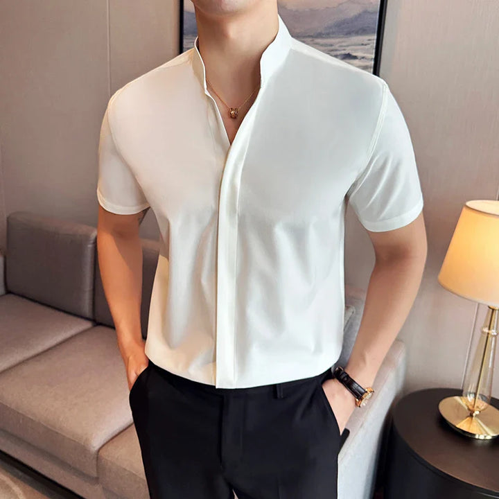 EMERIC™ – CHEMISE HOMME COL DROIT SLIM