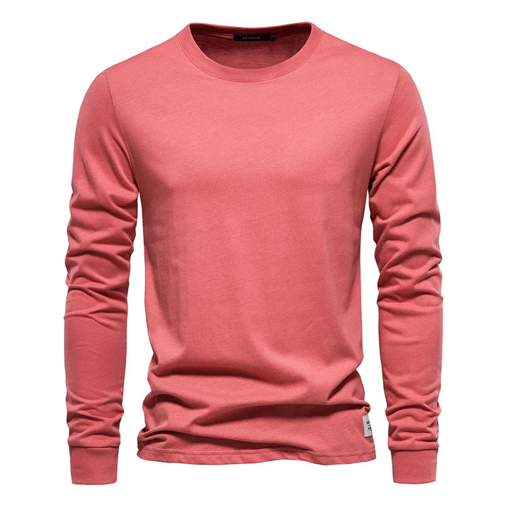 LURO™ – MEN'S LONG-SLEEVE T-SHIRT 100% COTTON