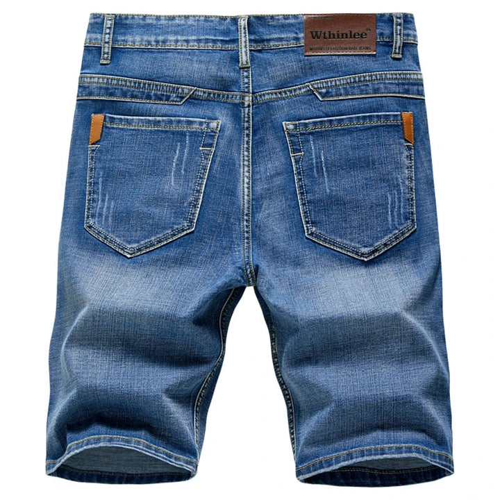 SAMCIP™ – MEN'S SLIM FIT DENIM SHORTS – COMFORTABLE & STYLISH