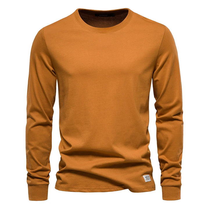LURO™ – MEN'S LONG-SLEEVE T-SHIRT 100% COTTON