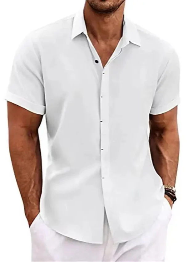 COSMO™ – MEN'S COTTON & LINEN SHIRT