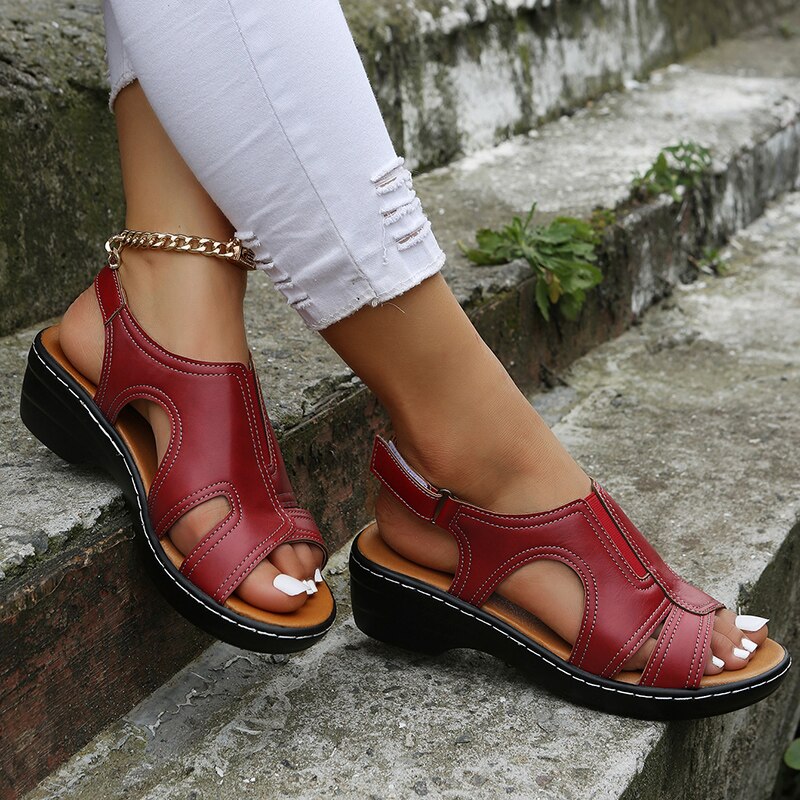 HAIBA™ - Orthopedic Leather Sandals