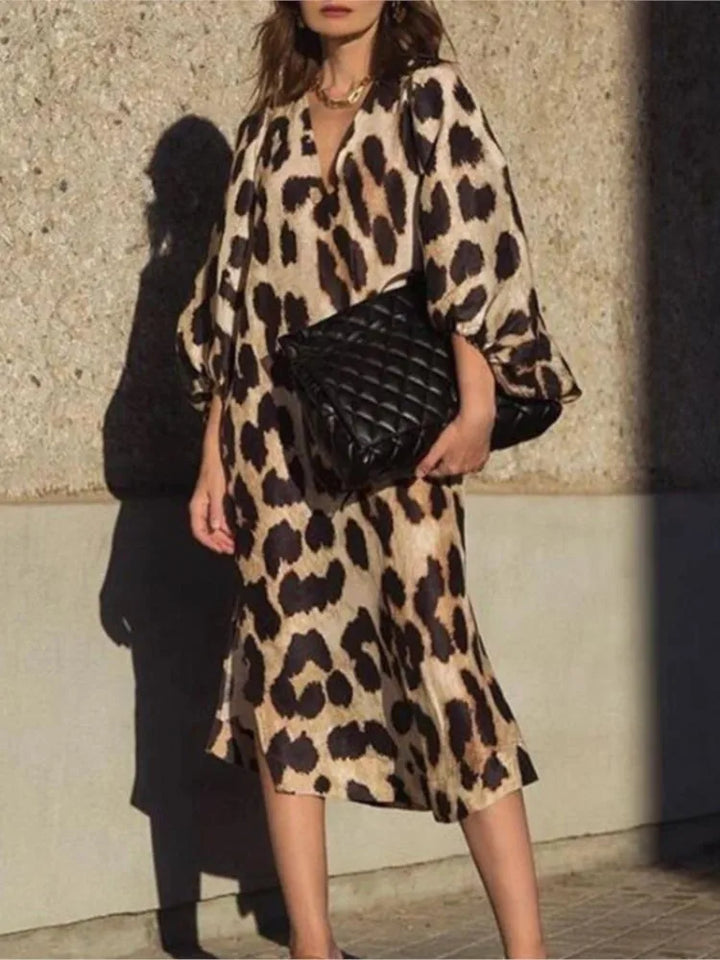 CHEISI™ - Leopard Print Dress