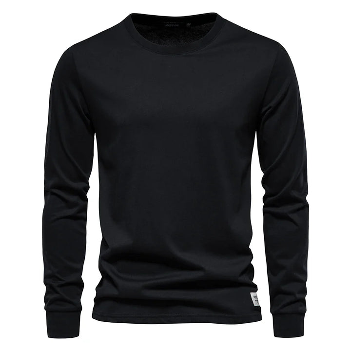 LURO™ – MEN'S LONG-SLEEVE T-SHIRT 100% COTTON