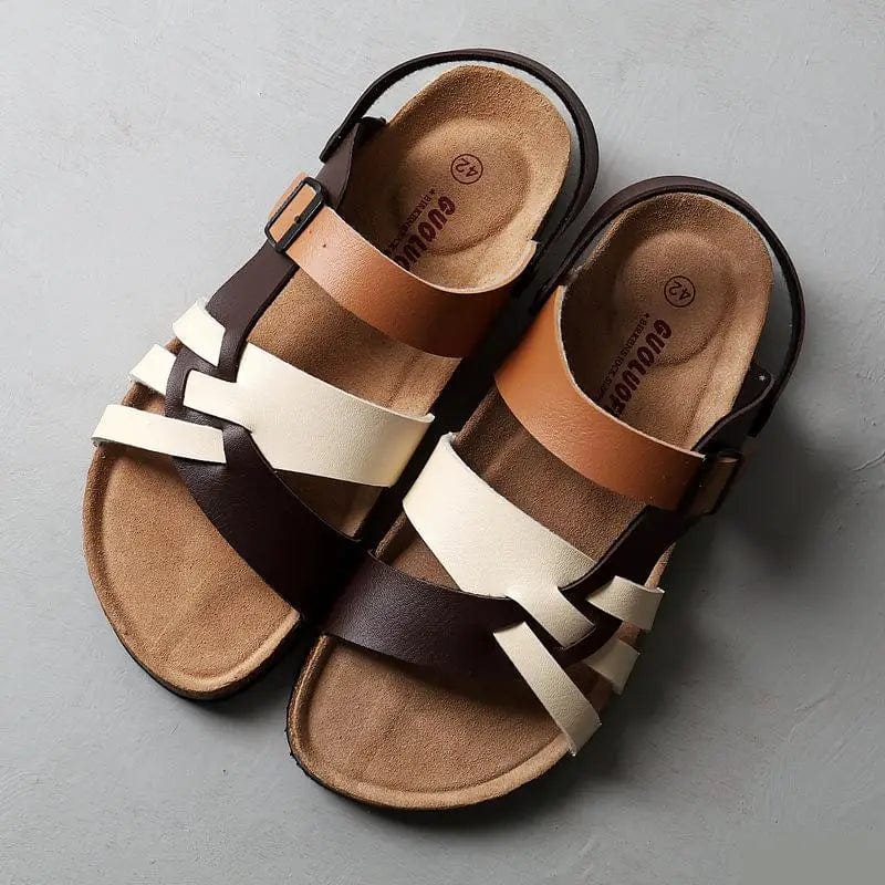 Milena | Elegant Orthopaedic High-Quality Leather Sandals