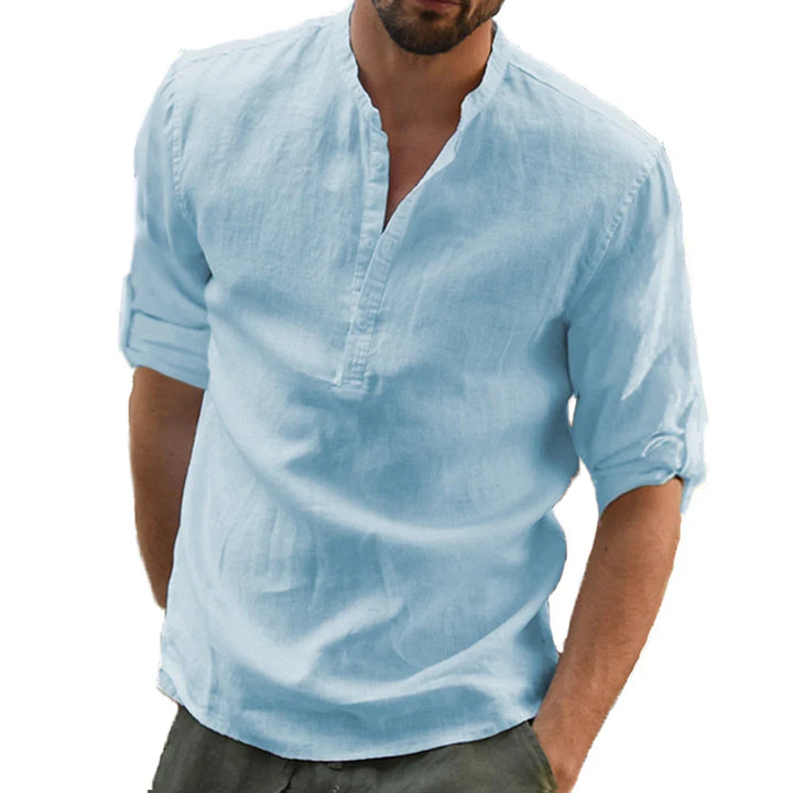 DECLAN™ – MEN'S SHIRT COTTON & LINEN