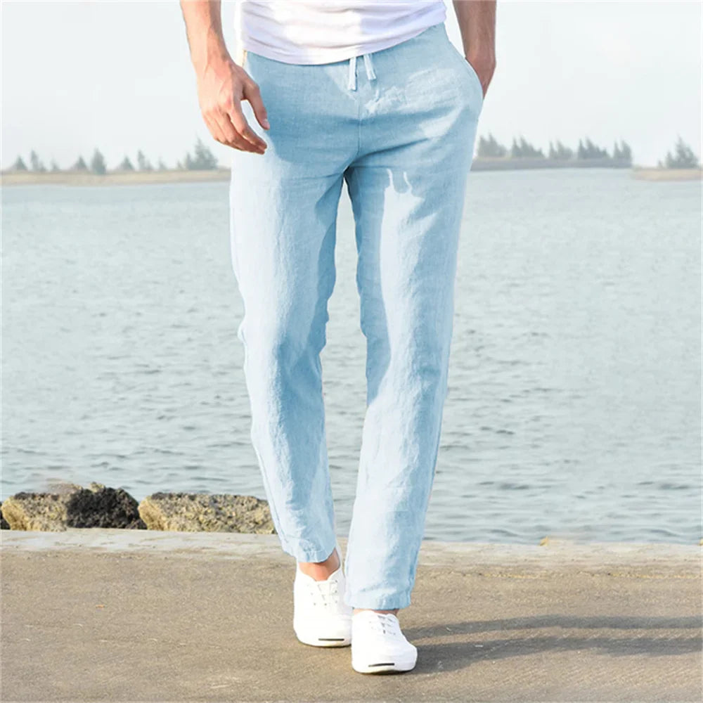 AIRFIT™ – LINEN & COTTON PANTS FOR MEN