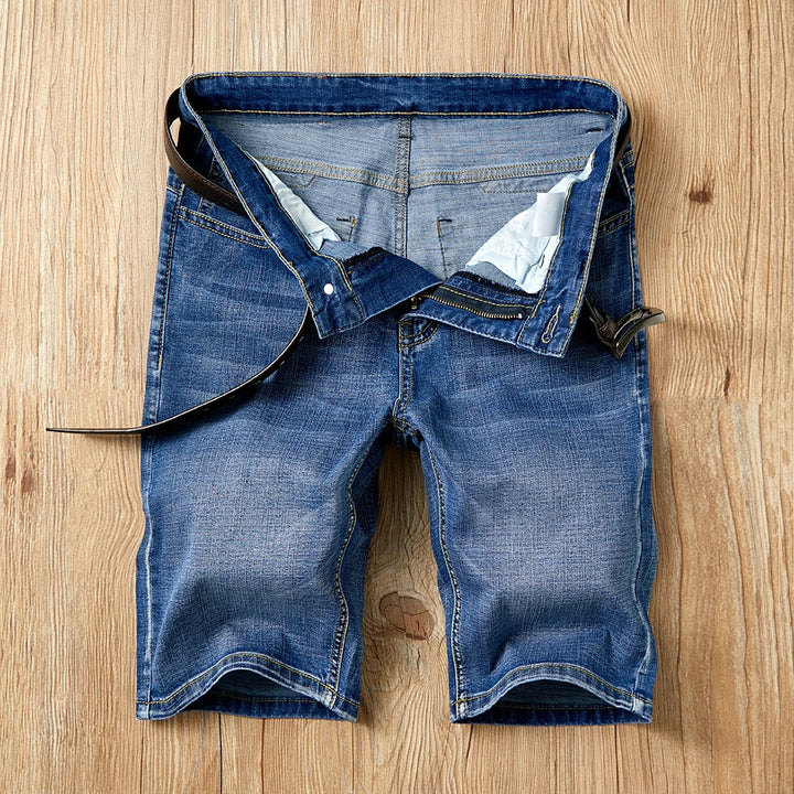 SAMCIP™ – MEN'S SLIM FIT DENIM SHORTS – COMFORTABLE & STYLISH