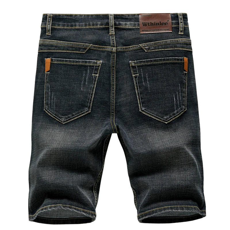 SAMCIP™ – MEN'S SLIM FIT DENIM SHORTS – COMFORTABLE & STYLISH