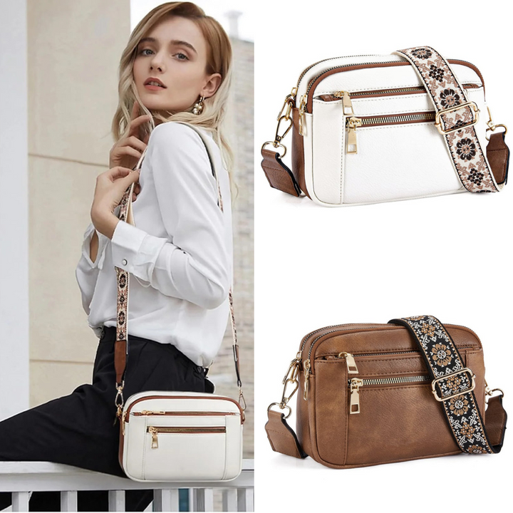 DALIDA™| Solara Leather Shoulder Bag
