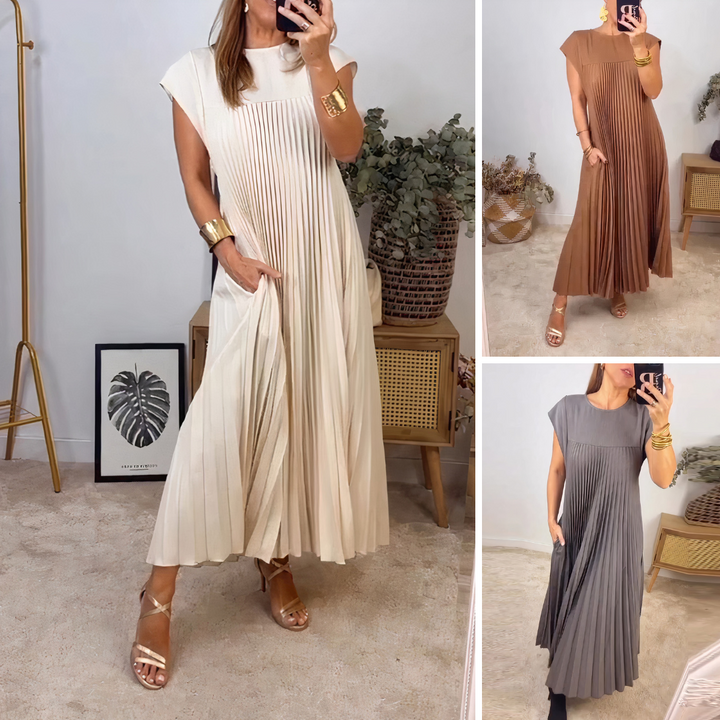 GORA - Pleated Maxi Dress