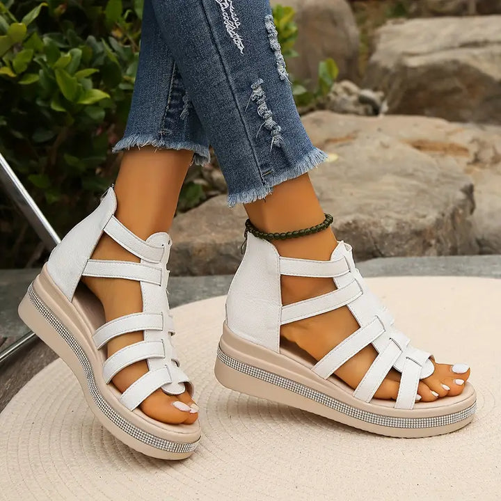 CHERIN - Elegant Wedge Sandals