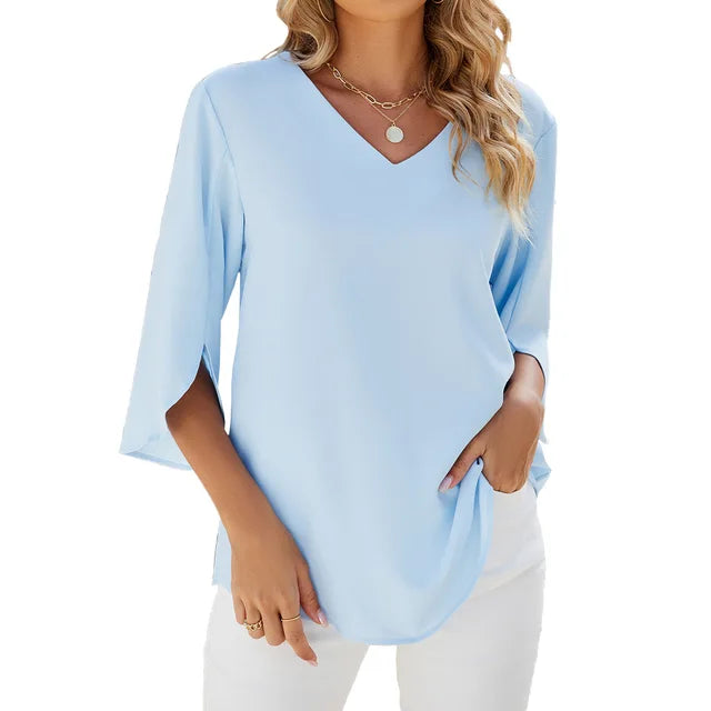 Cara | Draped Blouse