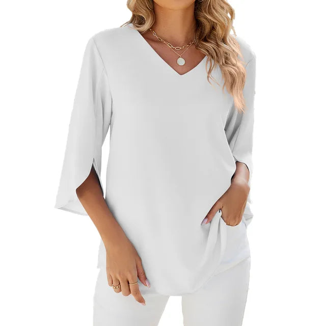 Cara | Draped Blouse