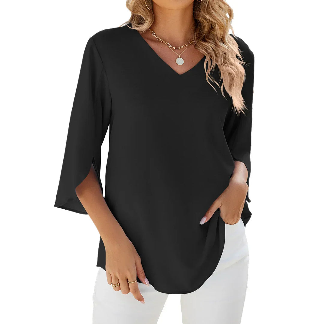 Cara | Draped Blouse