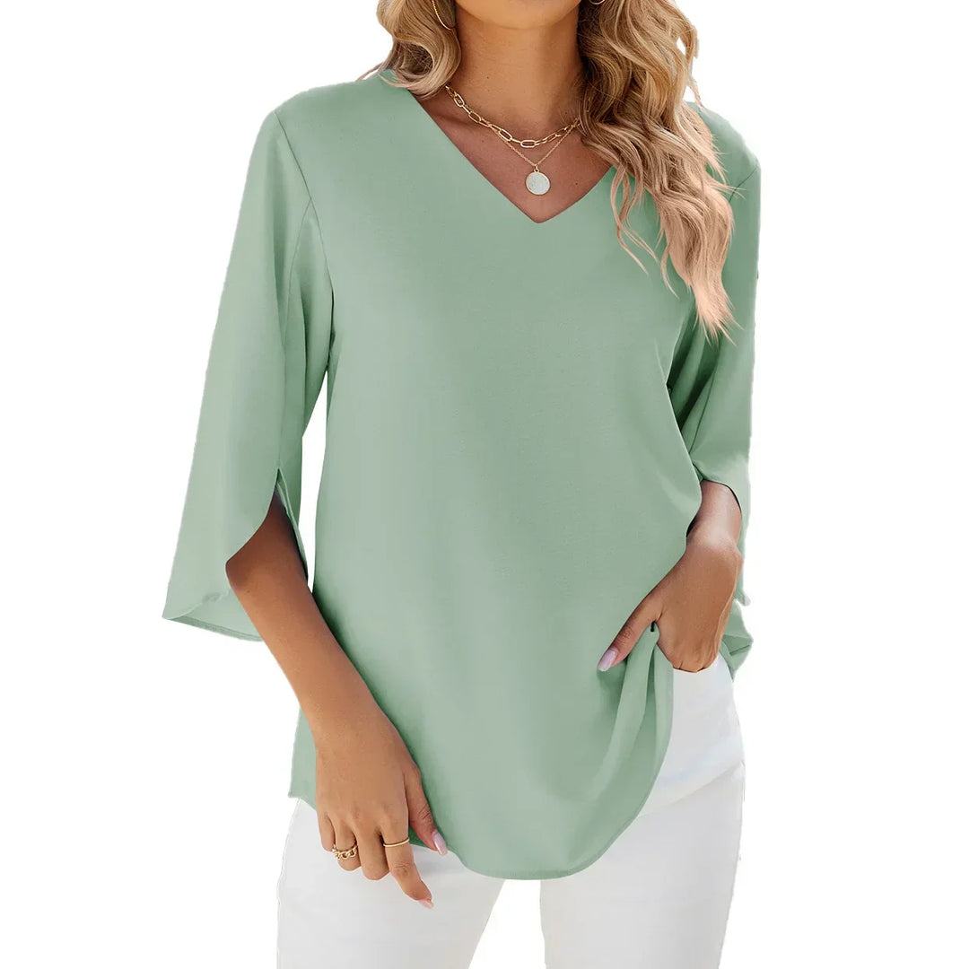 Cara | Draped Blouse