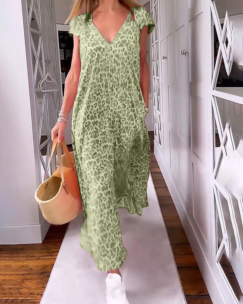 DAIRA | V-Neck Maxi Dress