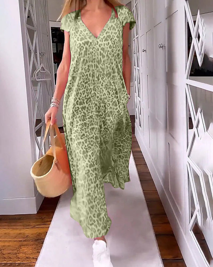 DAIRA | V-Neck Maxi Dress