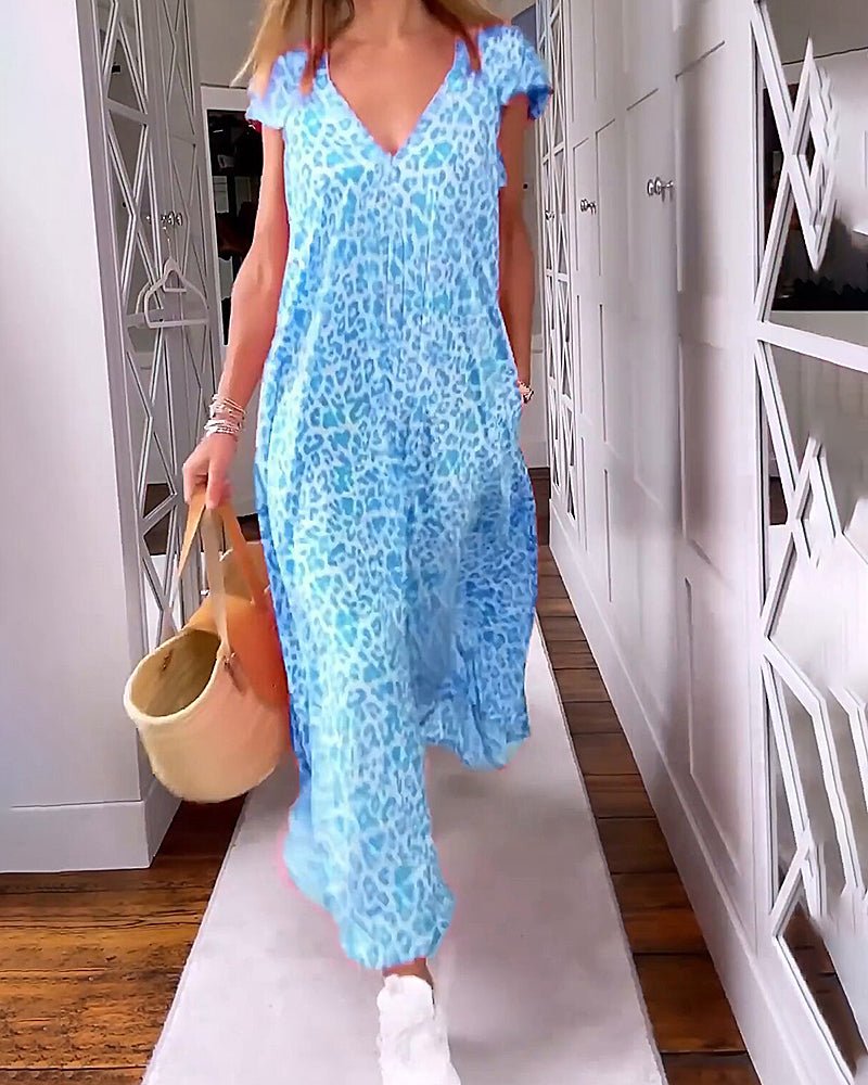 DAIRA | V-Neck Maxi Dress