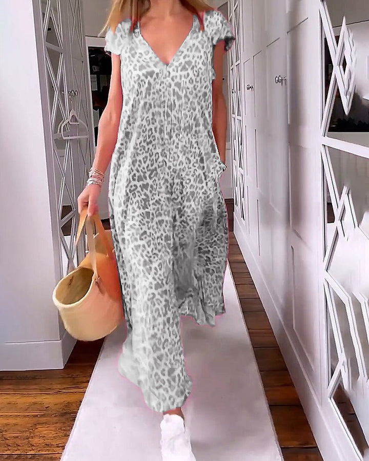 DAIRA | V-Neck Maxi Dress