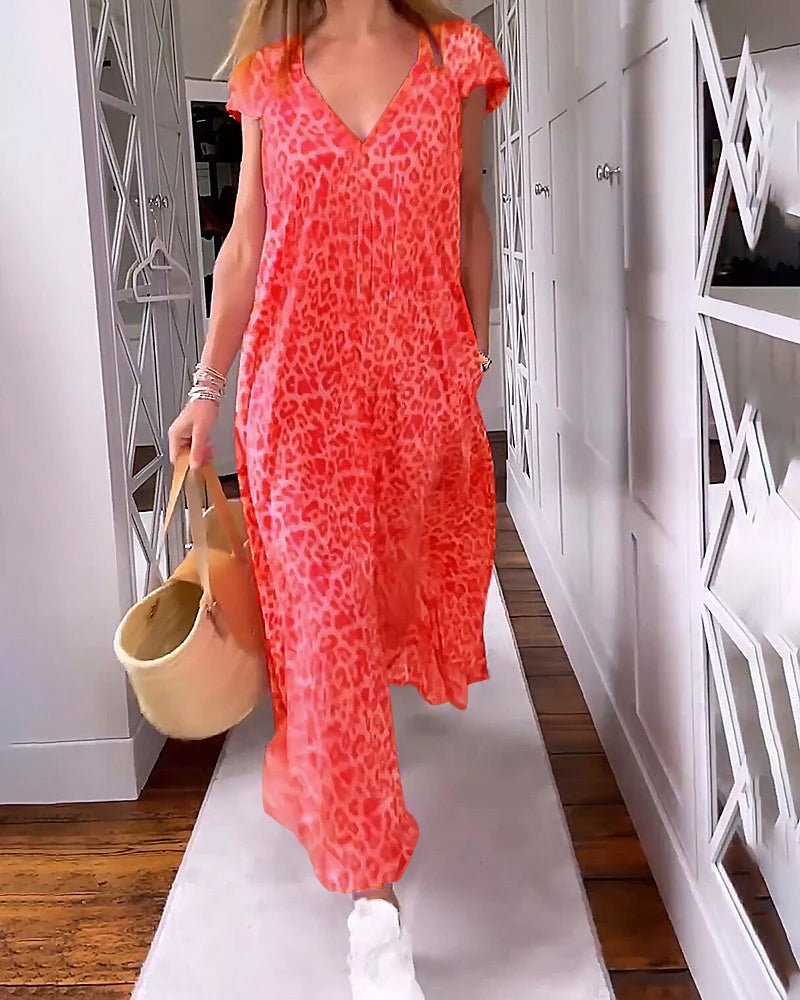 DAIRA | V-Neck Maxi Dress