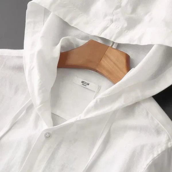 Anton™ - Long Sleeve Linen Shirt