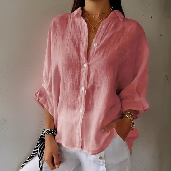 Giulianen™ - Elegant Linen Blouse