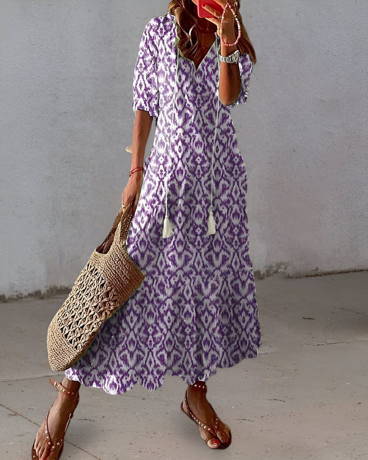 Anula | Effortless Boho Dress with Flattering Fit