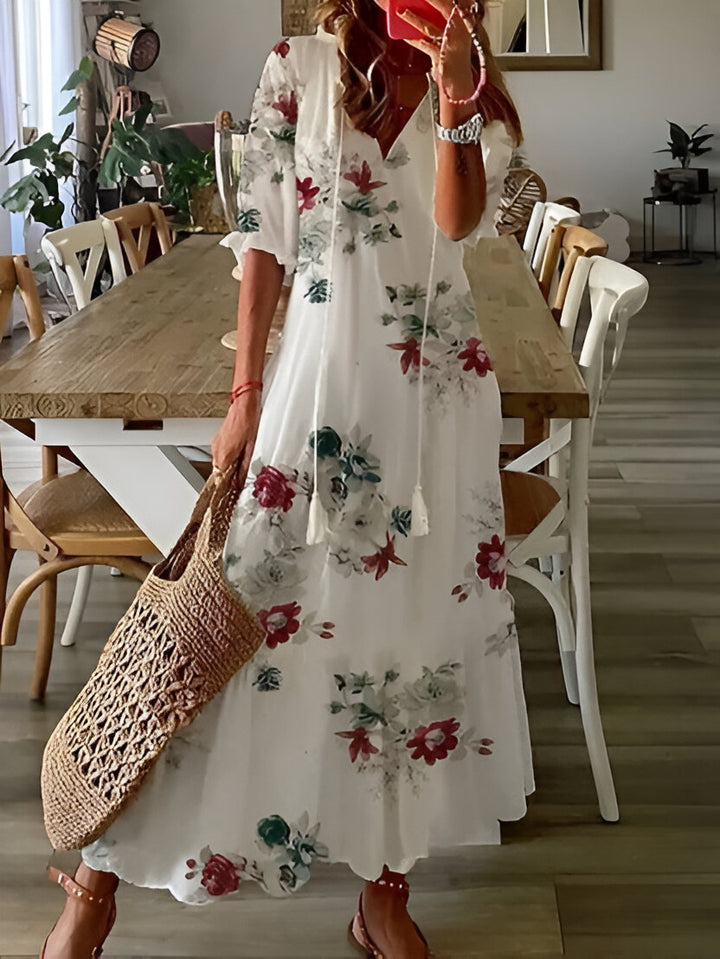 Anula | Effortless Boho Dress with Flattering Fit