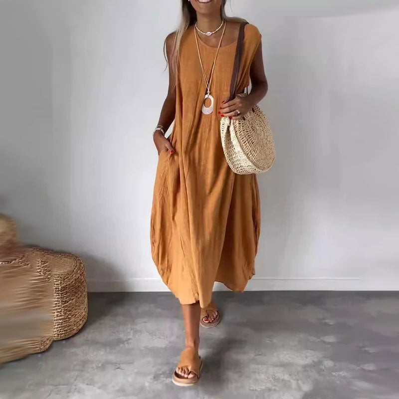 CARLTI™ - Relaxed Sleeveless Dress